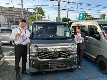 NEWエブリイワゴンご試乗できます！